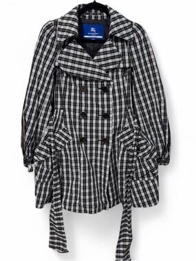 Burberry Checkered Trench Japan Exclusive Size 38 / Small